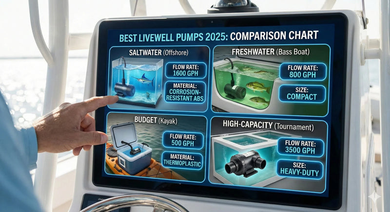 Best Livewell Pumps for Keeping Fish Fresh All Day