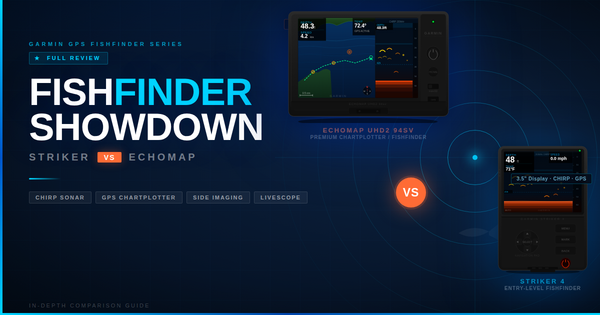 Garmin Striker vs Echomap GPS Fishfinder Review