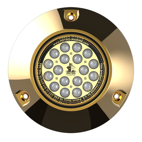 Metro Marine High-Output Submersible Underwater Light w/Intelligent Monochromatic LED's - Blue, 45&deg; Beam