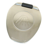 Scandvik Black &amp; SS Recessed Transom Shower Handle/Hose - Vertical/Horizontal Mount - 6' Hose