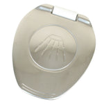 Scandvik White &amp; SS Recessed Transom Shower Handle/Hose - Vertical/Horizontal Mount - 6' Hose