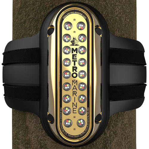Metro Marine High-Output Vertical Piling Mount Light w/Intelligent Full Spectrum LED's - RGBW, 90&deg; Beam