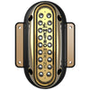 Metro Marine High-Output Vertical Surface Mount Light w/Intelligent Monochromatic LED's - Green, 45&deg; Beam