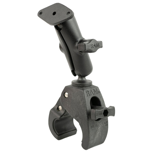 RAM Mount RAM&reg; Tough-Claw&trade; Medium Clamp Mount w/Diamond Plate