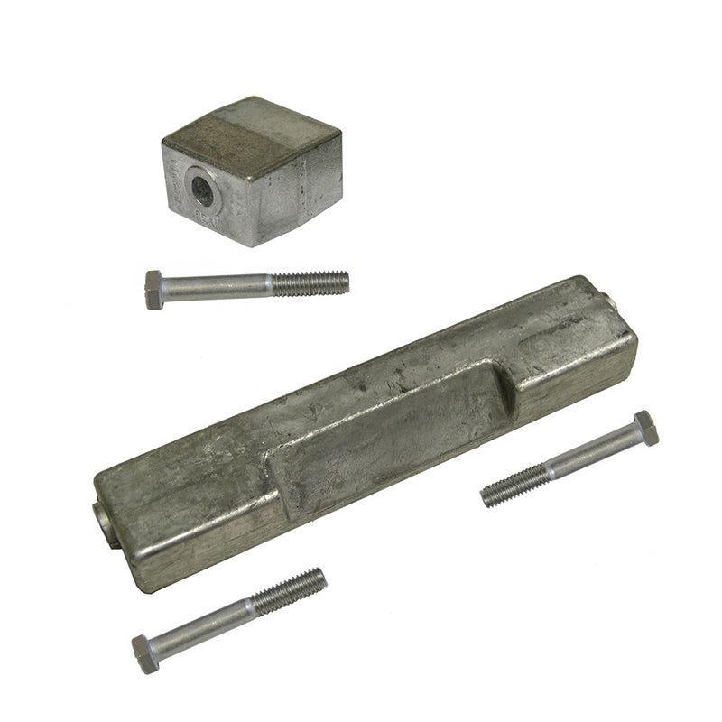 Performance Metals Bombardier Johnson/Evinrude 90-225HP 1991 &amp; Later Complete Anode Kit - Aluminum