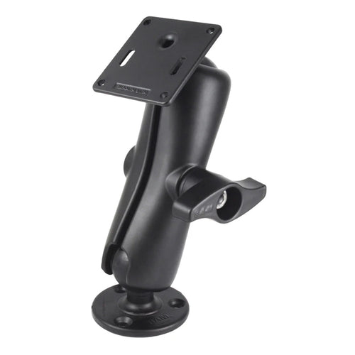 RAM Mount RAM&reg; Double Ball Mount w/75 x 75mm VESA Plate &amp; Jam Nut - Medium