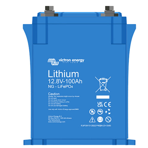 Victron Lithium Battery 12VDC 100Ah NG Smart LifePO4