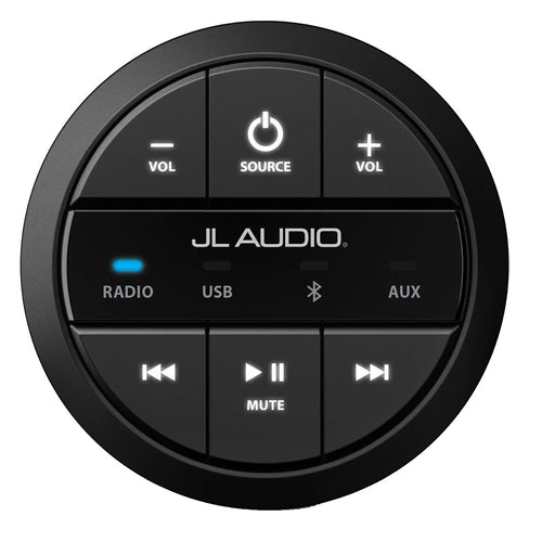 JL Audio MMR-20-BE Round Wired Remote f/MediaMaster&reg;