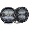RIGID Industries 360-Series 4" LED SAE Fog Beam - White - Set of 2