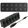 Maretron CKM12 Keypad w/CKM to NMEA 2000&reg; Adapter Cable - 0.2M (Horizontal Orientation)