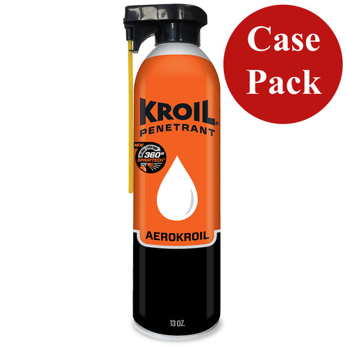 Kroil Original Penetrant - Aerosol - 13oz Can - Aerokroil Formula w/SprayTech&trade; *Case of 12