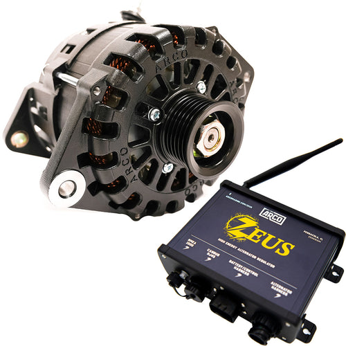 ARCO Zeus A275L 1"-2" Single Foot Alternator w/Regulator &amp; Zeus High-Energy Alternator Regulator