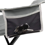 Coleman Big &amp; Tall Quad Camping Chair - Grey