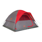 Coleman 6-Person Flatwoods II&trade; Lightweight Dome Camping Tent - Red
