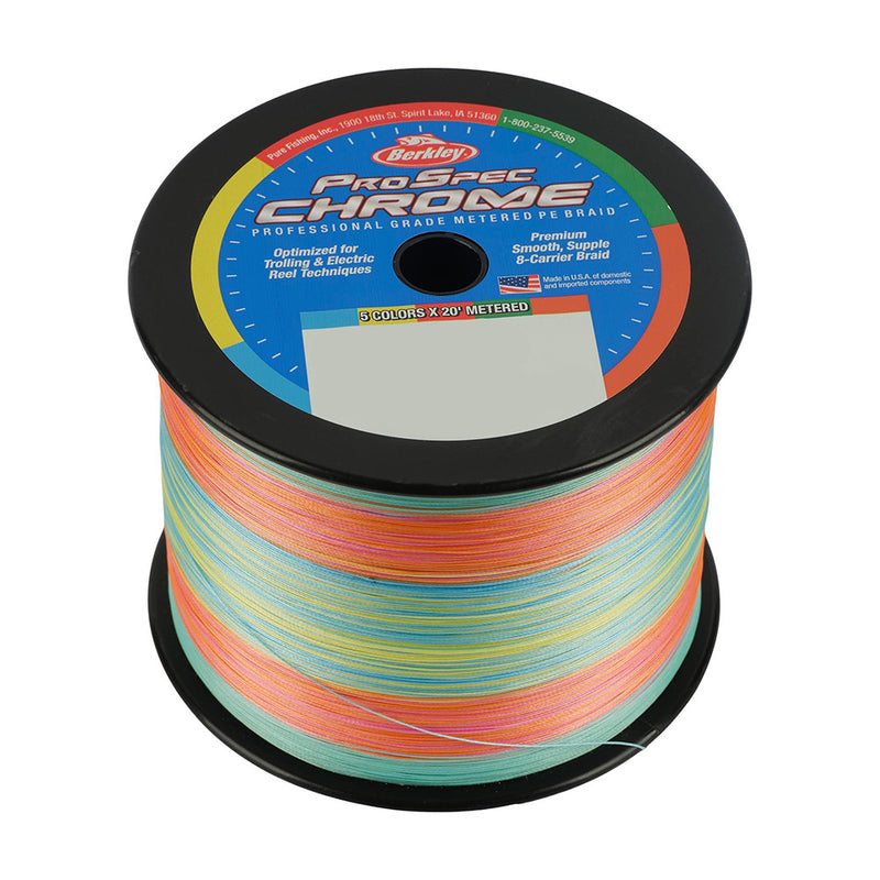 Berkley Prospec&reg; Chrome 5 x 20' Metered Braid - 30lb - 3500yd