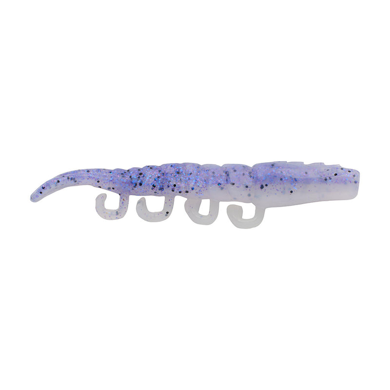 Berkley Gulp!&reg; Saltwater Turbo Shrimp - 3" - Violet Haze Fleck
