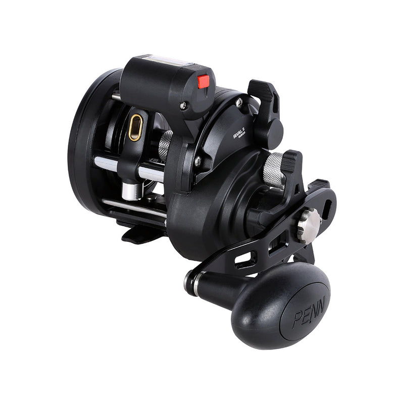 PENN RVLII15LWLHLC Rival&trade; II 15 Level Wind Left Hand Conventional Reel w/Line Counter