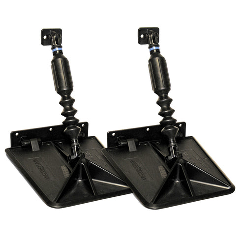 Smart Tab SX Trim Tabs by Lectrotab f/13'-15&rsquo; Boat w/30 - 40HP - Black