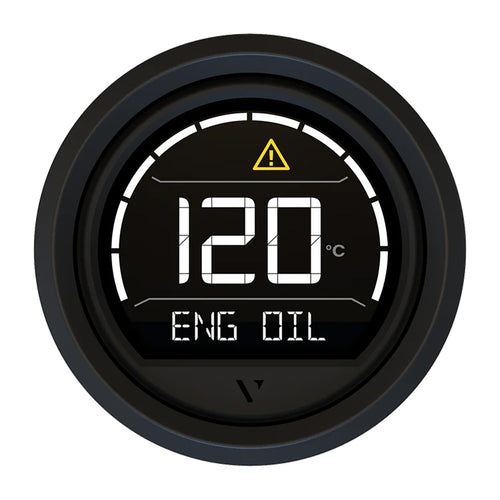 Veratron VL Digital 52 w/Triangular Black Bezel