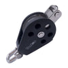 Barton Size 3 45mm Plain Bearing Pulley Block Single Swivel &amp; Becket