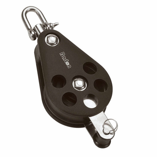 Barton Size 5 54mm Plain Bearing Pulley Block Single Swivel &amp; Becket