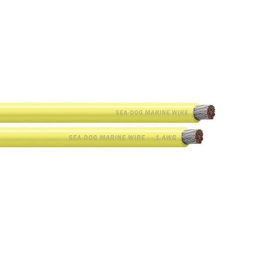 Sea-Dog 1 AWG Yellow Battery Cable - 300'