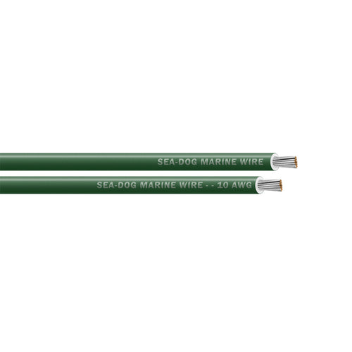 Sea-Dog 10 AWG Green Primary Wire - 1000'