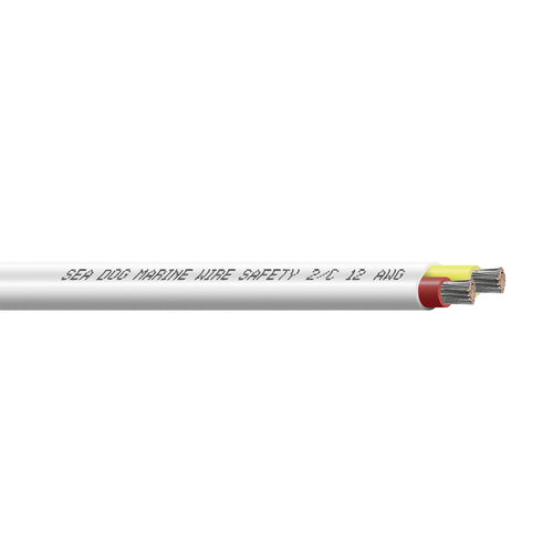Sea-Dog 12/2 AWG Flat Duplex Safety Wire - Red/Yellow - 500'