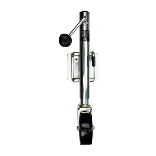 Powerwinch Saltwater Series Jack - 1200lb, Weld-On, Single Wheel, Zinc 500+ HR Salt Spray