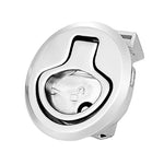 Whitecap 2" Beveled Locking Slam Latch w/Backing Plate