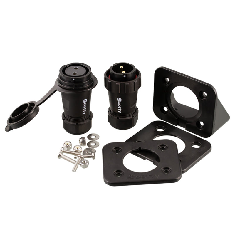 Scotty 2121 Marine Grade Plug &amp; Socket - 12V