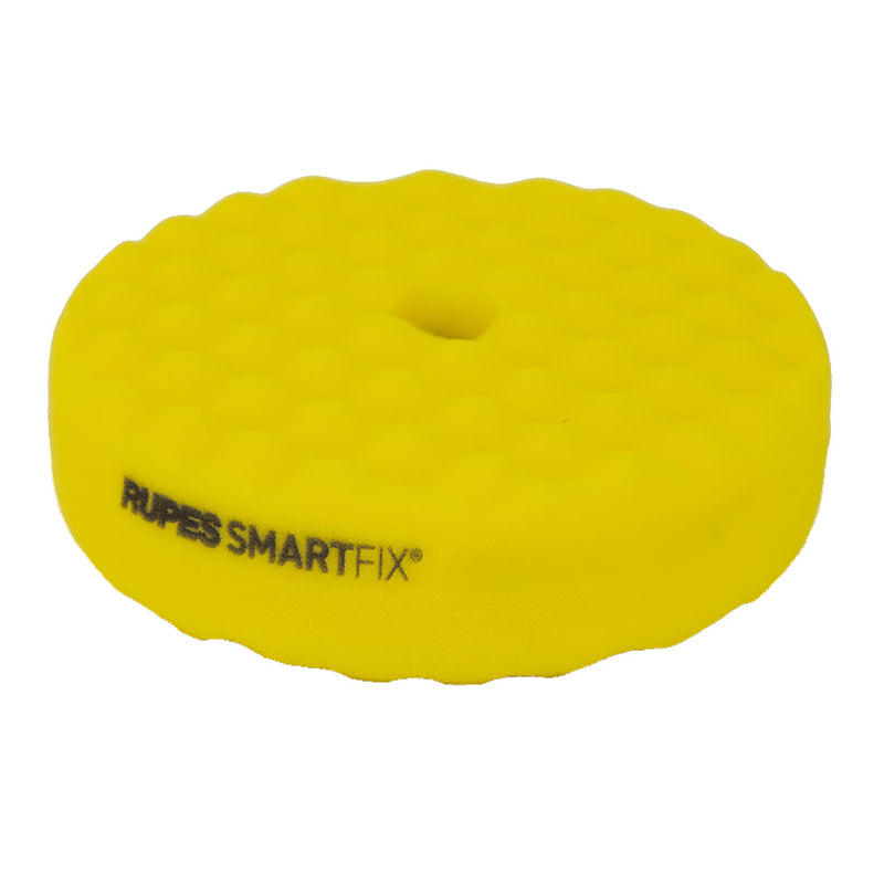 RUPES SMARTFIX&reg; Double-Sided Fine Foam Pad - 180mm - Yellow
