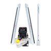 Power-Pole Blade ONE Pump BLS Shallow Water Anchor System - 10' - Dual Blade - USA Themed Color