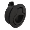 Southco Push-to-Close Latch, Medium Size, No Restriction, 7 - 12mm Grip, Plastic, Natural - Black