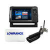 Lowrance Eagle&reg; 7 w/SplitShot T/M Transducer &amp; Inland Charts &amp; Suncover