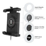 Ram Mount RAM&reg; Quick-Grip&trade; Pro XL w/Ball &amp; Qi2 15W Wireless Charger