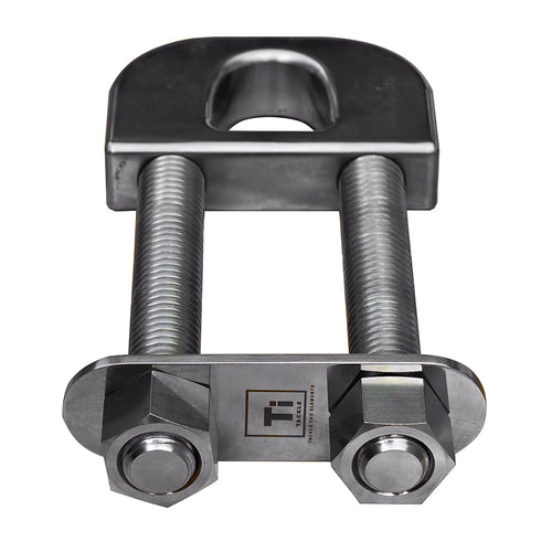 Ti-Tackle Titanium Bow D Ring - 4" Long Stud
