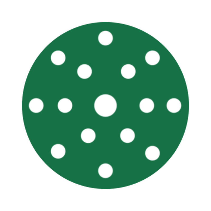 RUPES PROCUT Film Abrasive Discs 150mm (6") - 15 Holes - P600 Grit *Box of 50pcs