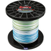 Sufix 832 Advanced Superline&reg; Bulk Metered 3000yds, 130lb, White - Neon Lime - Blue
