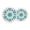 JL Audio M200 Marine Speakers 6.5" LED w/White Sport Grille