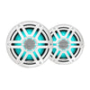 JL Audio M200 Marine Speakers 7.7" w/LED &amp; White Sport Grille