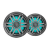 JL Audio M200 Marine Speakers 7.7" w/LED &amp; Grey Sport Grille