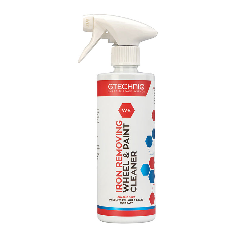 Gtechniq Auto W6 Iron Removing Wheel &amp; Paint Cleaner - 500ml