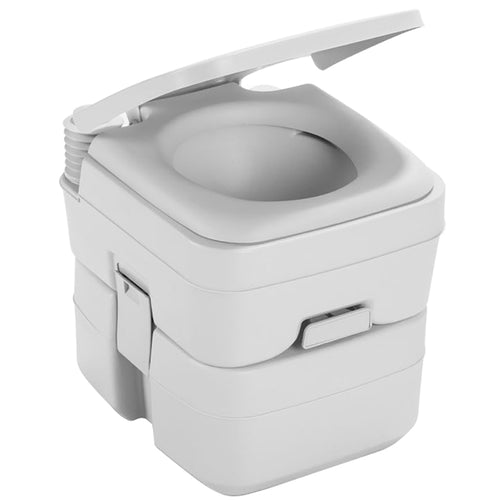 Dometic&trade; 965 Portable Toilet w/Mounting Brackets- 5 Gallon - Platinum