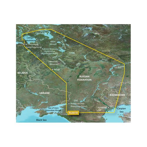 Garmin BlueChart&reg; g3 HD - HXEU062R - Russian Inland Waterways - microSD&trade;/SD&trade;