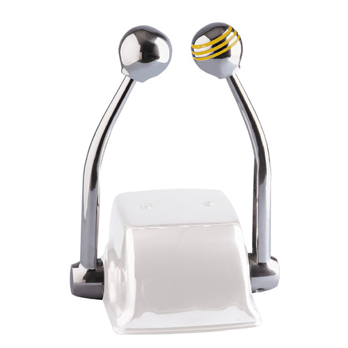 Schmitt Marine Standard Control Arm Set w/Gold Throttle Knob &amp; Plain Shift Knob