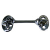 Whitecap Cabin Door Hook - CP/Brass - 3"