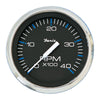 Faria Chesapeake Black 4" Tachometer - 4000 RPM (Diesel)