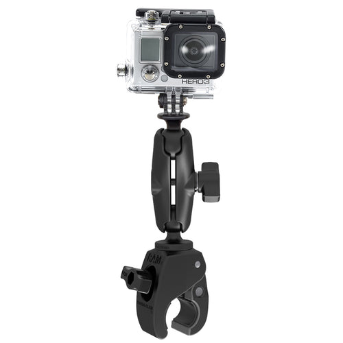 RAM Mount Small Tough-Claw Mount w/Custom GoPro&reg; Hero Adapter