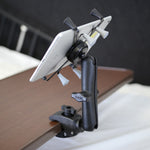 RAM Mount Tough-Claw Base w/Long Double Socket Arm & Universal X-Grip&reg; Cradle w/1" Ball f/7" Tablets